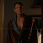 Robert’s stripe robe on Imperfect Women