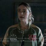 Tia’s green patch jacket on 9-1-1