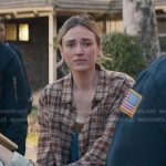 Tia’s brown plaid shirt on 9-1-1