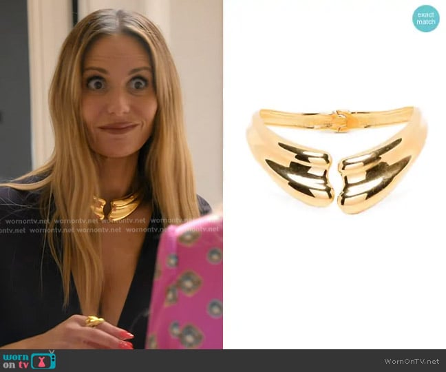 Tom Ford Liza Choker Necklace worn by Dorit Kemsley on The Real Housewives of Beverly Hills