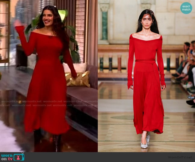 Tory Burch 2026 Spring Summer Collection worn by Priyanka Chopra Jonas on The View