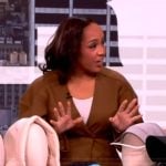 Tracey Pickett’s brown blazer on The View