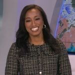 Brittany’s black tweed jacket on Good Morning America