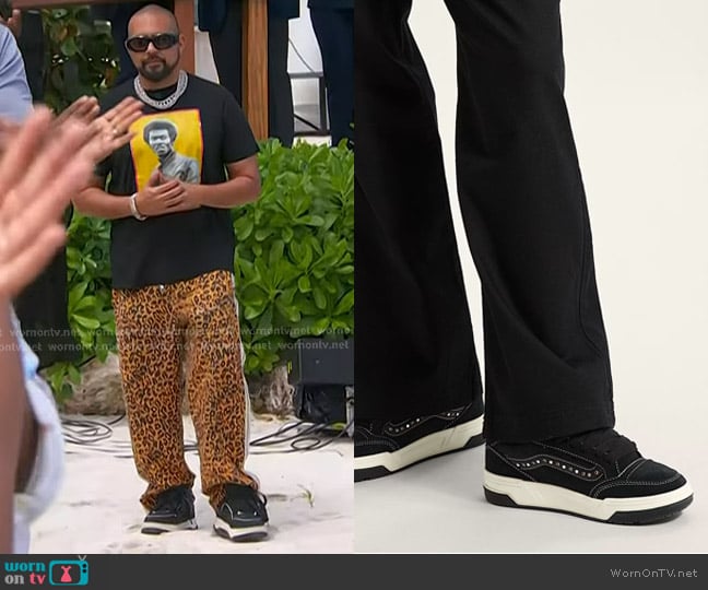 Vans Hylane Shoes worn by Sean Paul on Today