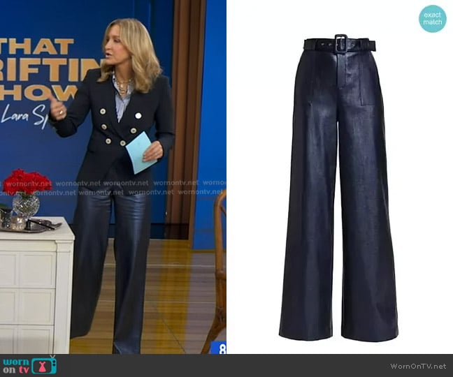 Veronica Beard Miller Dickey Jacket worn by Lara Spencer on Good Morning America