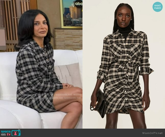Veronica Beard Sierra Dress worn by Dr. Tara Narula on Good Morning America