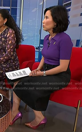 Vicky’s metallic ombre pumps on NBC News Daily