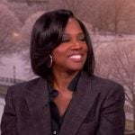 Viola’s plaid blazer and pants on The View