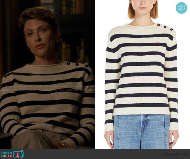 Weekend Max Mara Vibo Sweater worn by Kit Hennessey (Jill Wagner) on Imperfect Women