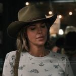 Belle’s white floral print top on Marshals