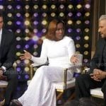 Tiffany Reid’s white sequin gown on Good Morning America