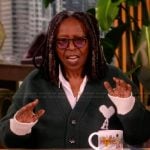 Whoopi’s green cardigan on The View