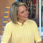 Dylan’s yellow pointelle top on Today