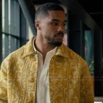 Jordan’s yellow textured jacket on Imperfect Women