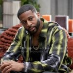 Zac’s patchwork plaid shirt on Tyler Perrys Sistas