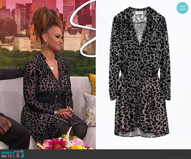 Zadig and Voltaire D-Reveal Dress worn by Ryan Michelle Bathe on Sherri
