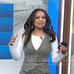 Adelle’s grey vest and pants on Today