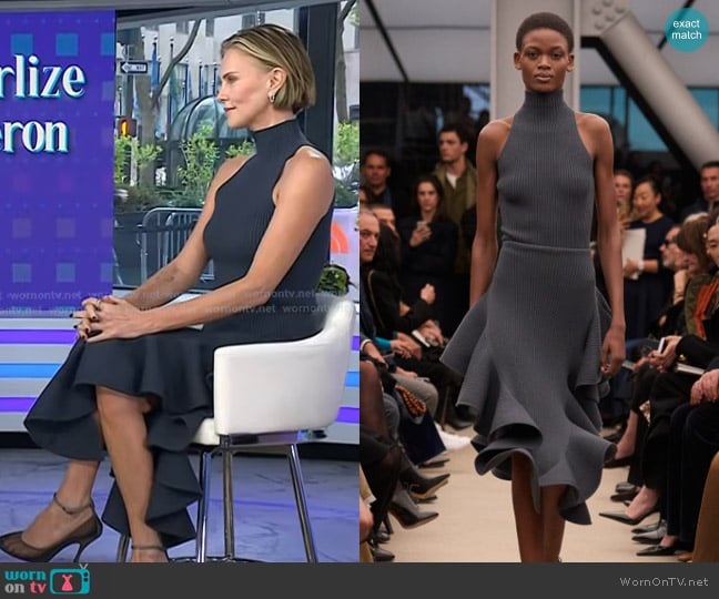 Alaia Summer Fall 2026 Collection worn by Charlize Theron on Today