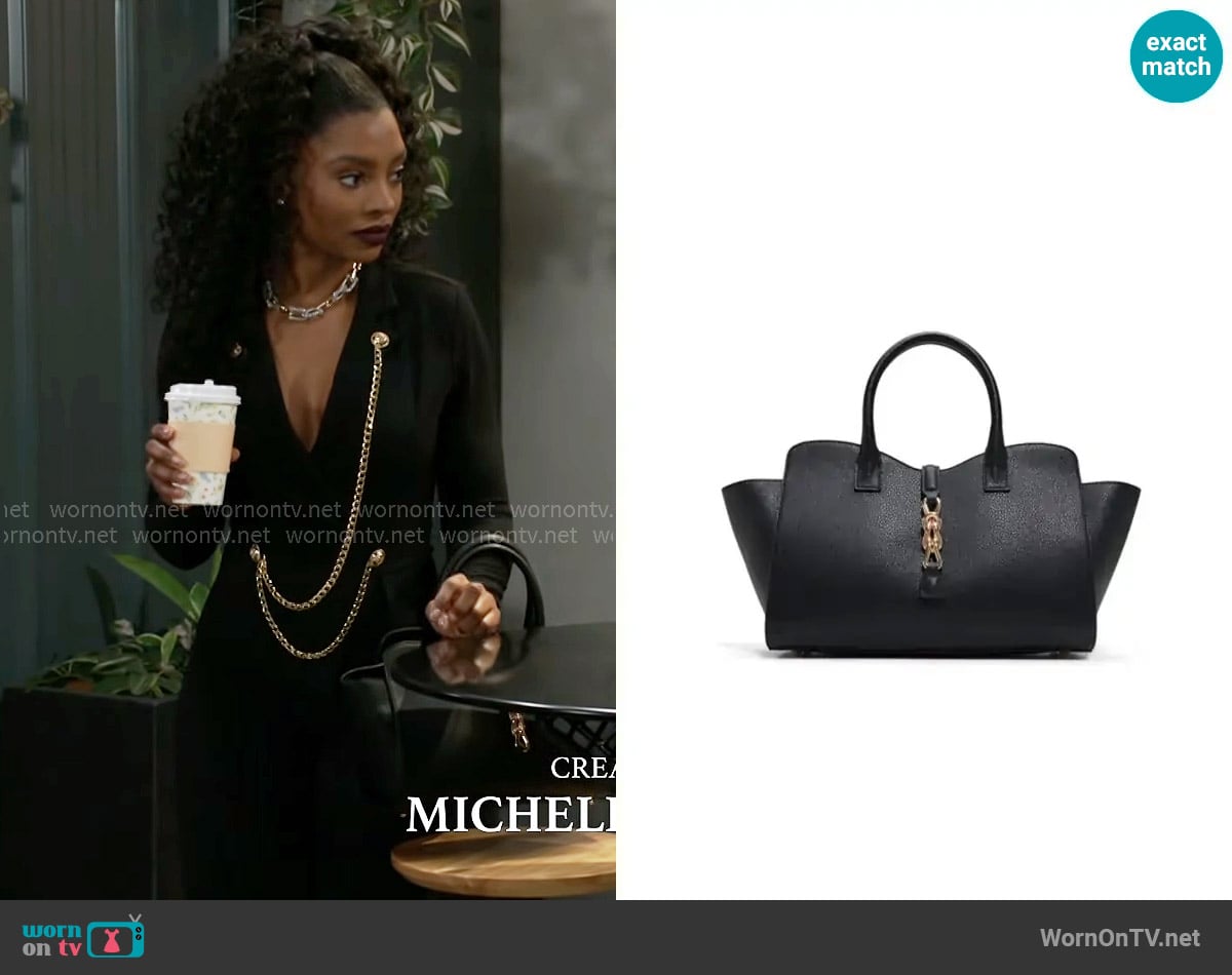 Aldo Georigiax Bag worn by Lynette Wise (Dominique Madison) on Beyond the Gates