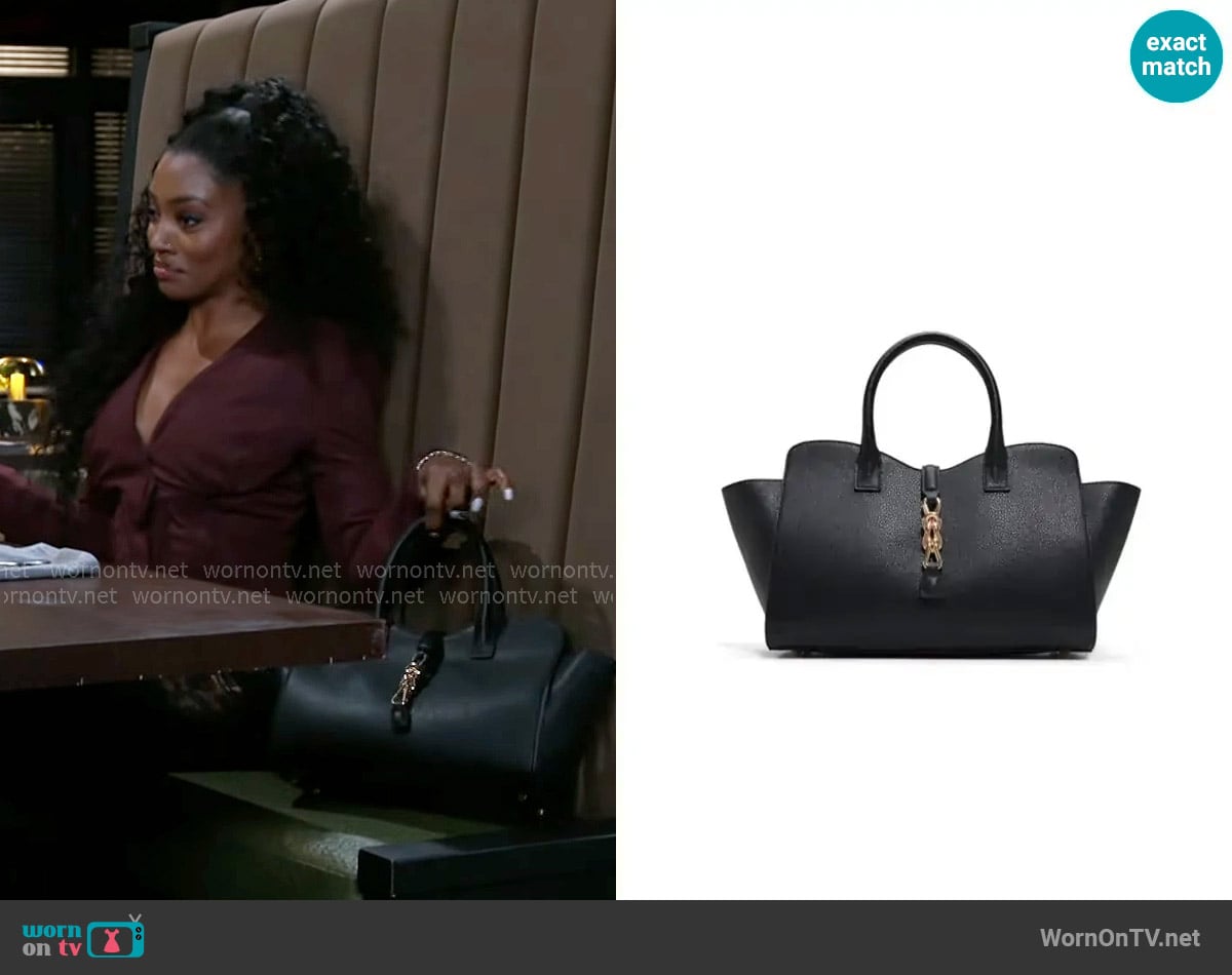 Aldo Georigiax Bag worn by Lynette Wise (Dominique Madison) on Beyond the Gates
