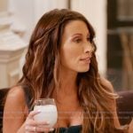 Alicia’s denim corset dress on The Real Housewives of Rhode Island