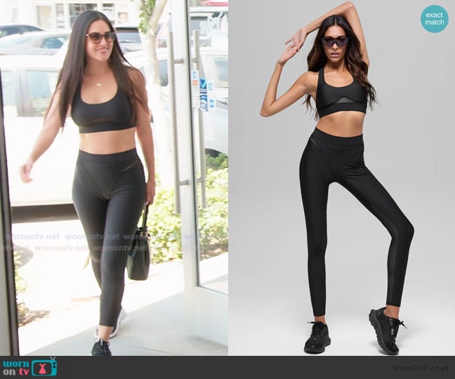 Alo Airlift Rebel Bra worn by Michelle Saniei on The Valley