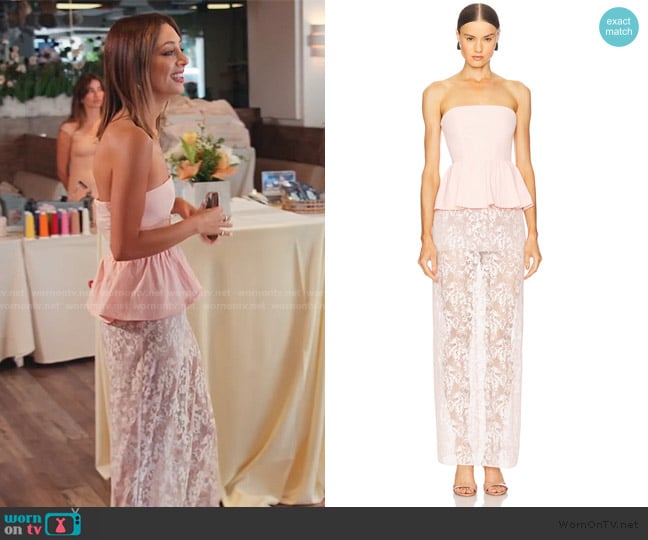 Amanda Uprichard Cherise Dress worn by Lindsay on The Valley