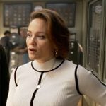 Angie’s center stripe sweater on Will Trent