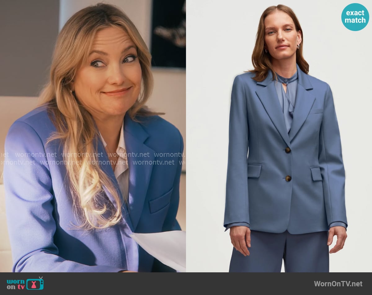 Isla’s blue blazer on Running Point
