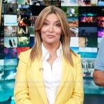 Kit’s yellow blazer on Access Hollywood