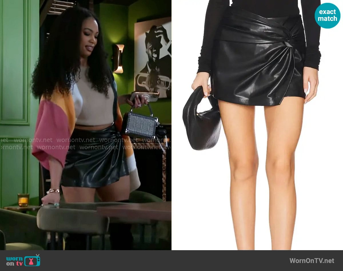 ASTR The Label Neriah Skort worn by Chelsea Hamilton (RhonniRose Mantilla) on Beyond the Gates