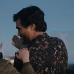 Austin’s black floral shirt on Beef