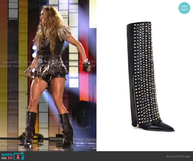 Azalea Wang Agustue Knee High Boot worn by Carrie Underwood on American Idol