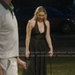 Bailey’s black maxi dress on Summer House