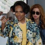 Barbara’s floral print pajama top on Abbott Elementary