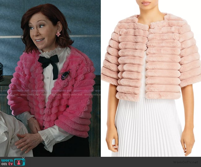 BCBGMAXAZRIA Monroe Shrug worn by Elsbeth Tascioni (Carrie Preston) on Elsbeth