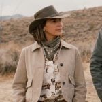 Belle’s horse print shirt and suede jacket on Marshals