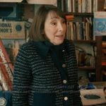 Bev’s blue tweed jacket on Elsbeth