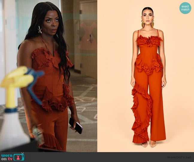 BFYNE Asha Top worn by Ava Coleman (Janelle James) on Abbott Elementary