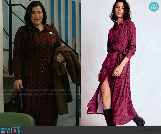 Boden Marcia Jersey Dress worn by Grace Hackett (Lindsay Mendez) on Elsbeth