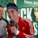 Brian Cheung's red track jacket on Today