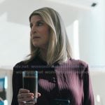 burgundy striped blouse on Marshals