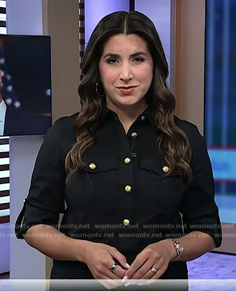 Camila’s black utility dress on Today