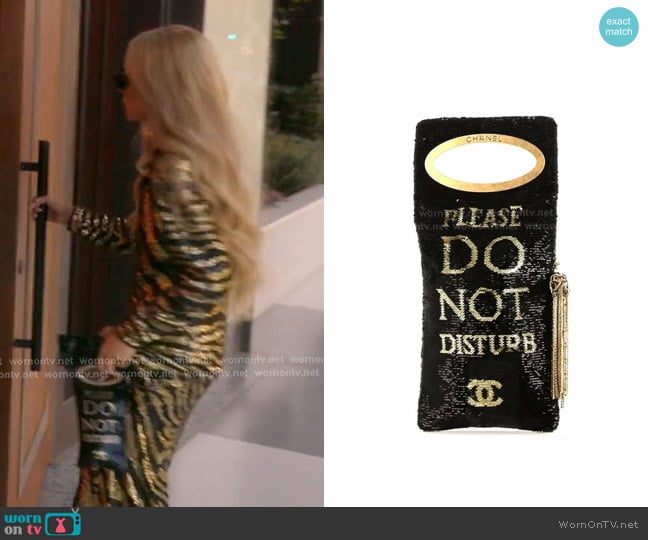 Chanel Dare to Disturb Sequin Handbag worn by Rachel Zoe on The Real Housewives of Beverly Hills