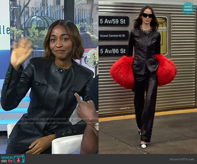 Chanel Métiers d'Art 2026 Collection worn by Ayo Edebiri on Today