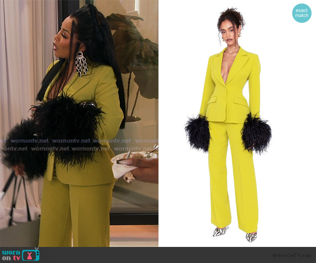 Ciao by CC Omega Blazer worn by Kimberly Michelle Pate on The Real Housewives of Atlanta