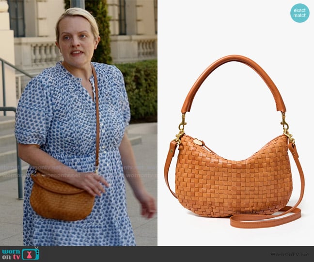 Clare V Petit Moyen worn by Mary (Elisabeth Moss) on Imperfect Women