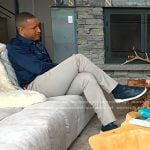 Craing’s navy leather shoes on Today