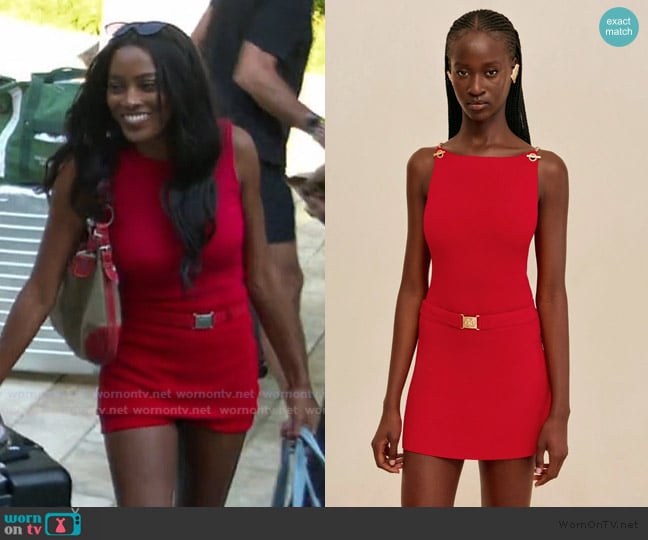 Cult Gaia: Georgette Knit Top worn by Ciara Miller on Summer House