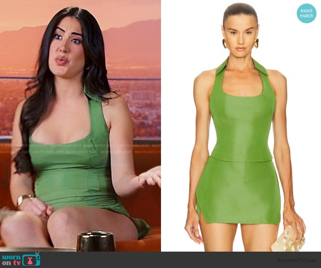 Cult Gaia Tarini Top worn by Michelle Saniei on The Valley